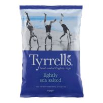 TYRRELLS CHIPS LIGHTLY SALTED 150 GMS