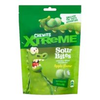 CHEWITS XTREME SOUR APPLE BITES 115 GMS