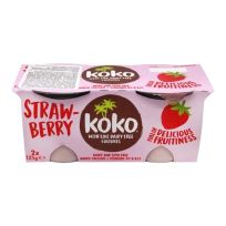 KOKO STRAWBERRY YOGHURT 2X125 GMS