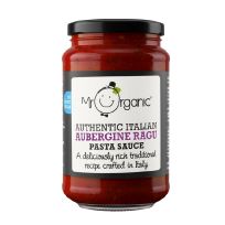 MR ORGANIC AUBERGINE RAGU PASTA SAUCE NO ADD SUGAR 350 GMS