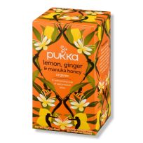 PUKKA LEMON GINGER & MANUKA HONEY TEA 40 GMS