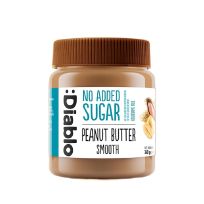 DIABLO CRUNCHY PEANUT BUTTER NO ADD SUGAR 340 GMS