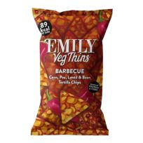 EMILYS VEG THINS CHIPOTLE BBQ 80 GMS