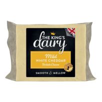 THE KINGS DAIRY MILD WHITE CHEDDAR 200 GMS