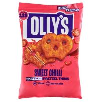 OLLYS THAI SWEET CHILLI PRETZ THINS 140 GMS