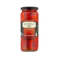 BUONO ROASTED RED PEPPERS 465 GMS