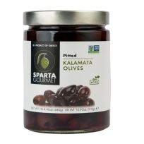 KALAMATA OLIVES PITTED 360 GMS