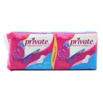 PRIVATE EXTRA THIN SUPER WITH WINGS 16`S
