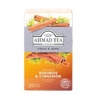 AHMAD TEA ROOIBOS AND CINNAMON TEA BAGS 20'S