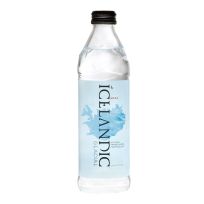 ICELANDIC NATURAL SPRING WATER 330ML GLASS