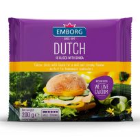 EMBORG DUTCH WITH GOUDA SLICED 200 GMS