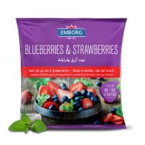 EMBORG BLUEBERRIES AND STRAWBERRIES 400 GMS