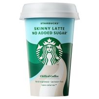 STARBUCKS SKINNY LATTE CHILLED CUP 220 ML