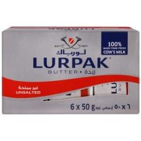 LURPAK BUTTER UNSALTED (6X50 GMS)