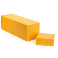 CALVELEY MILL COLORED MILD CHEDDAR CHEESE BLOCK PER KG