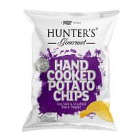 HUNTER SEA SALT & CRUSHED BLACK PEPPER 125 GMS@ SPL.PRICE