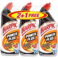 HARPIC POWER PLUS LIQ 500ML 2+1 FREE 500 ML