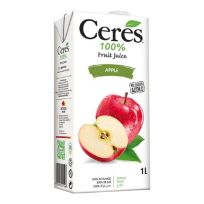 CERES APPLE JUICE 100% 1 LTR