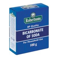 ROBERTSON DOMESTIC CHEMICALS BICARBONATE OF SODA 100 GMS
