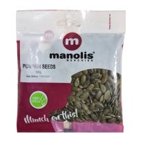 MANOLIS MUNCHIES PUMPKIN SEEDS 100 GMS