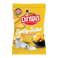 CHRISPYS LIGHTLY SALTED POTATO CHIPS 120 GMS