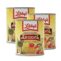 LIBBYS FRUIT COCKTAIL 3X220 GMS