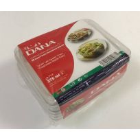 DANA 375 ML CLEAR PLASTIC CONTAINER WITH LID
