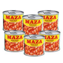 MAZA BAKED BEANS 6X220 GMS @SPECIAL OFFER