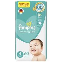 PAMPERS DIAPER JP S4 60S @30% OFF