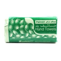 PALMTREE HAND TOWELS GREEN 150`S