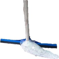 CHINA PLASTIC FLOOR WIPER & WHITE MOP W/STICK