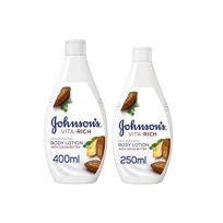 JOHNSONS VITA RICH OIL IN LOTION 400ML +250ML FREE