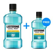 LISTERINE COOL MINT 500 ML+ 250 ML FREE