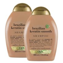 OGX BRAZILIAN KERATIN SHAMPOO 2X385 ML 20%OFF