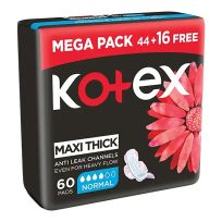 KOTEX MAXI NORMAL 60'S