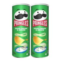 PRINGLES SOUR CREAM AND ONION 2X165 GMS @SPECIAL PRICE