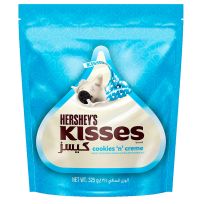 HERSHEY'S KISSES COOKIES AND CREAM 325 GMS @SPL PRICE