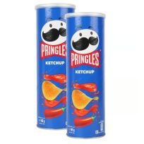 PRINGLES KETCHUP 2X165 GMS 25% OFF