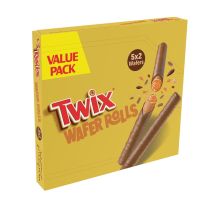 TWIX CARAMEL WAFER ROLLS 5X22.5 GMS