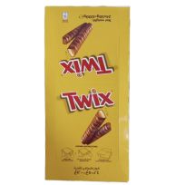 TWIN CHOCOLATE CARAMEL AND BISCUIT 24X50 GMS