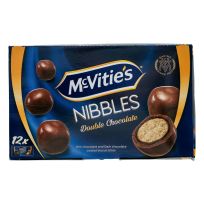 MCVITIES NIBBLES DOUBLE CHOCOLATE 12X37 GMS