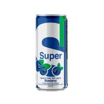 SUPER BLUEBERRY CARBONATED DRINK 250 ML