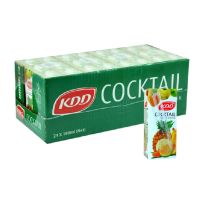 KDD COCKTAIL FRUIT DRINK 24X180 ML