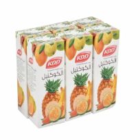 KDD COCKTAIL FRUIT DRINK 6X180 ML