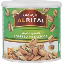 AL RIFAI ROASTED PISTACHIOS TIN 220 GMS