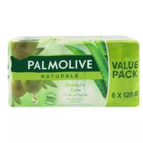 PALMOLIVE NATURAL SOAP ALOE OLIVE 120 GMS 5+1 FREE