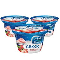 ALMARAI GREEK STYLE YOGHURT STRAWBERRY 3X150 GMS