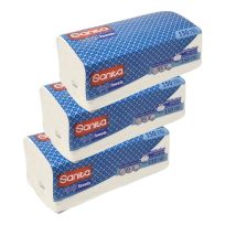 SANITA INTERFOLD TOWELS ECO PACK 3X150 S