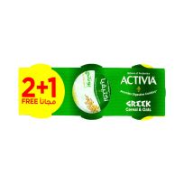 ACTIVIA GREEK STYLE CEREAL AND OATS 150 GMS 2+1 FREE