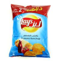 LAY`S KETCHUP FLAVOUR CHIPS 45 GMS
